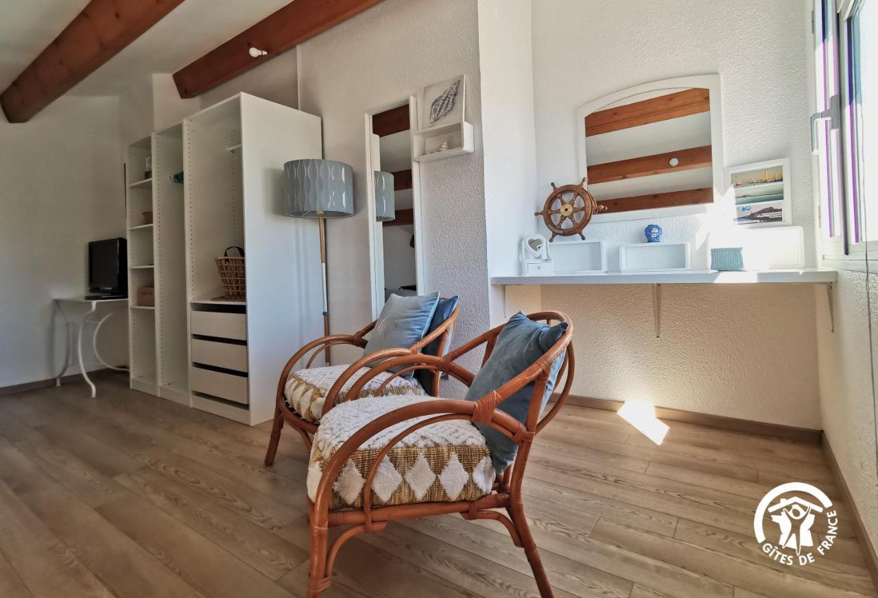La Sirene - Loft Moderne Et Lumineux Avec Vue Panoramique Sur Mer Mediterranee Et Port De Plaisance Frontignan Luaran gambar